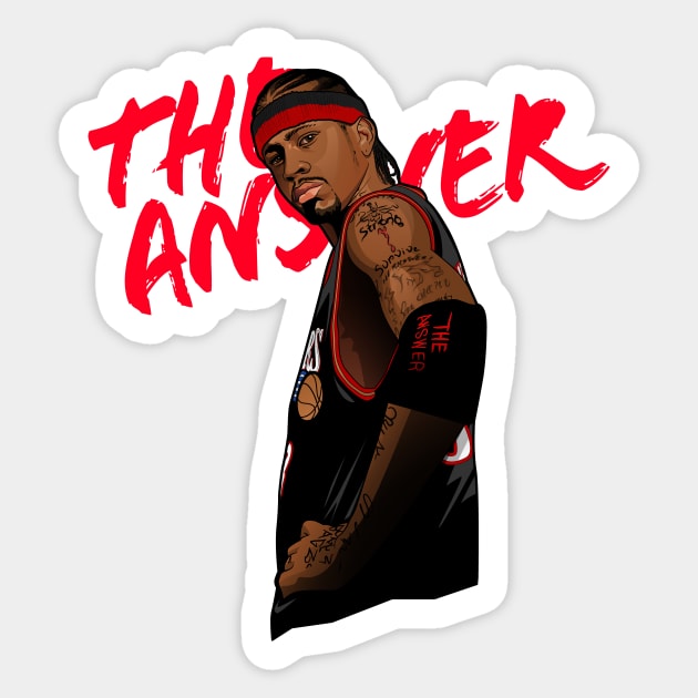 The Answer Sticker by dbl_drbbl